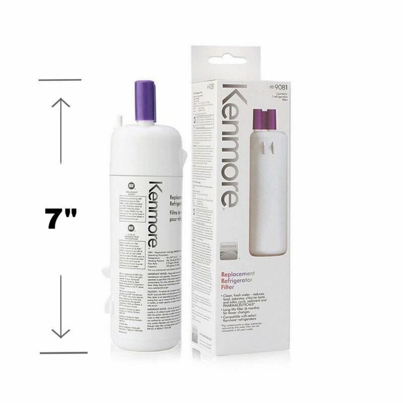 2-6 Pack Kenmore 9081 469081 46-9930 Refrigerator Fresh Ice Water Filter Sealed