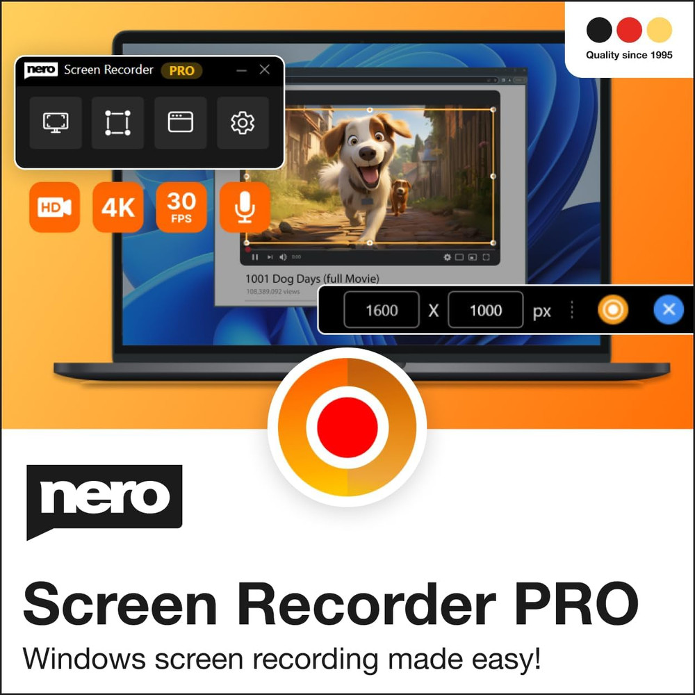 Screen Recorder PRO 365 | 4K Screen Recording on PC | Record Video, Audio, Webca