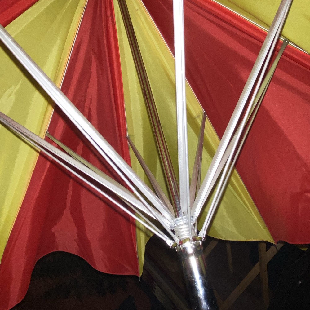 Vintage Stroh’s Beer Umbrella
