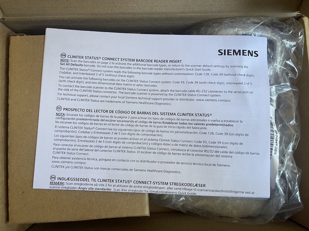 Siemens HANDHELD BARCODE READER KIT 11306432