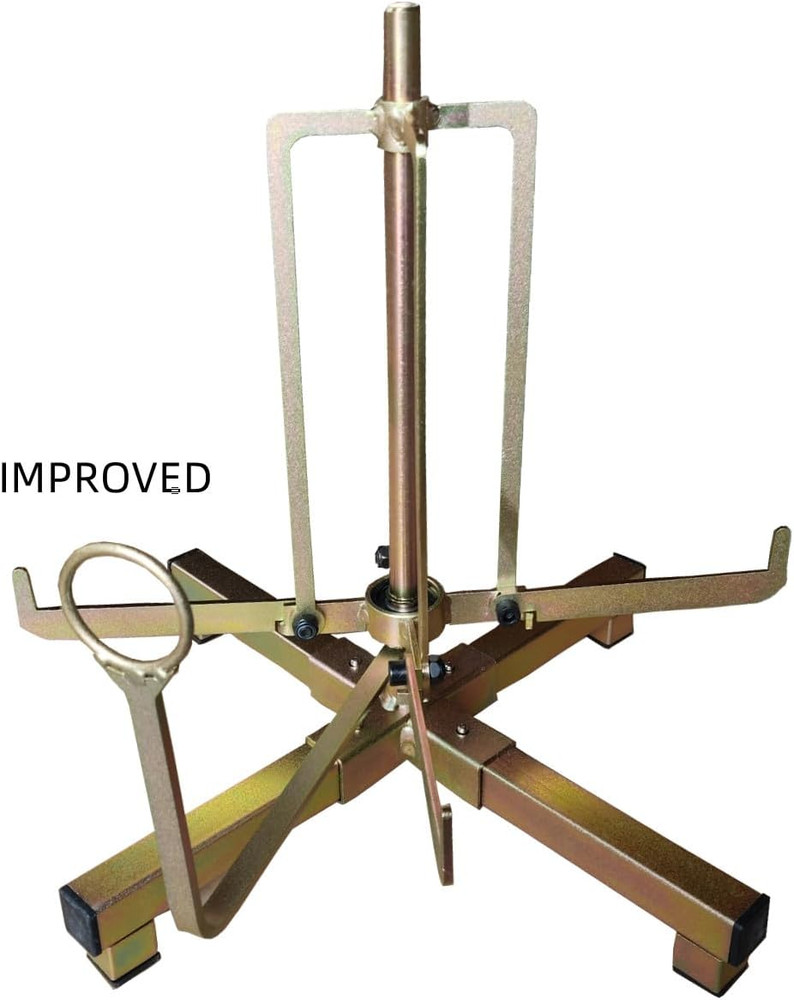 Folding wire spool rack, Floor or Stud Mounted ，new cable dispenser, Electrician