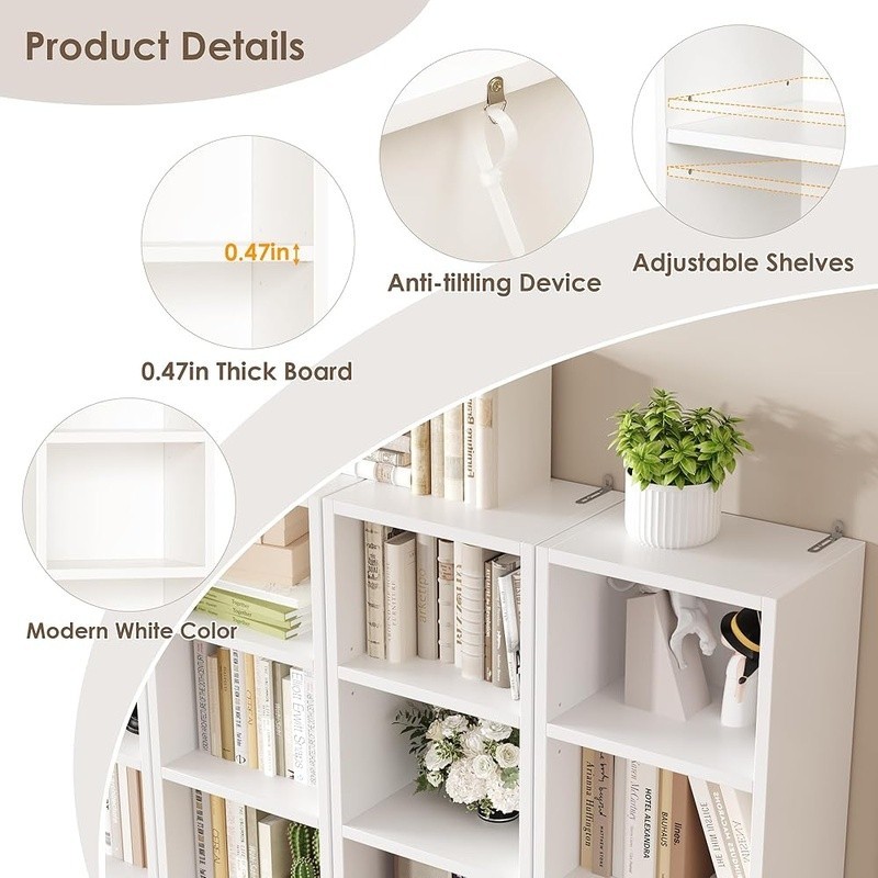 Durable Adjustable CD DVD Media Tower Rack Space Saving Storage Organizer New