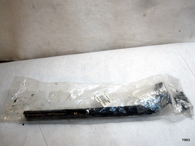 8" Surface Bolt, Concealed Screw, HD 8SBCS19 paint black