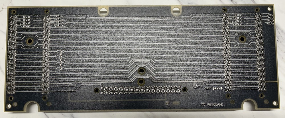 Early Production Next Cube Backplane Assembly 178 Year 1987