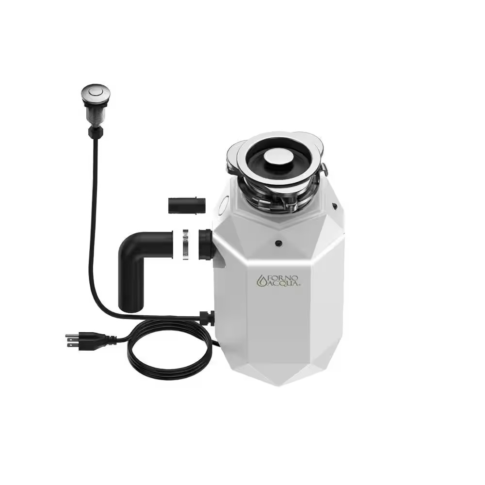 Bright Diamond Corded Moonstone 1 HP Continuous Feed Super Quiet Garbage Disposa