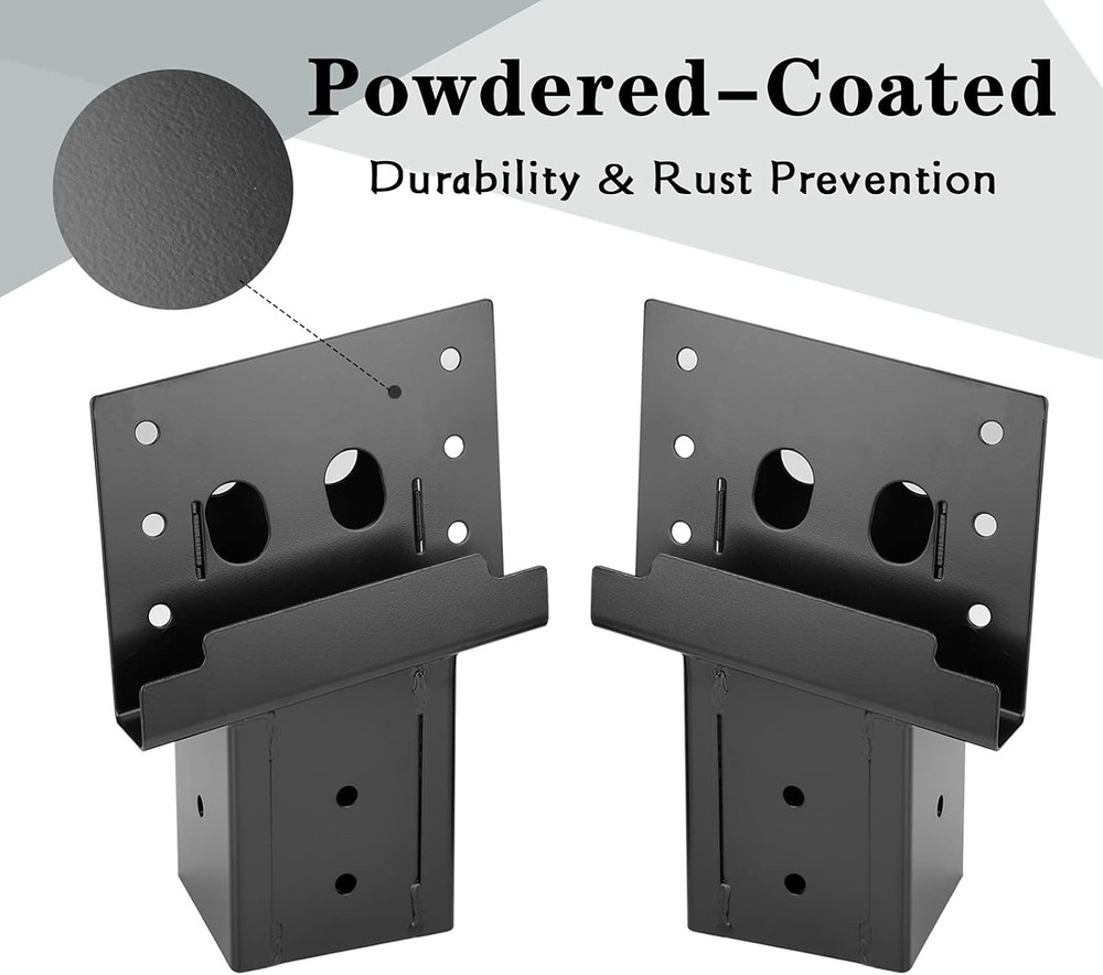 Versatile Heavy-Duty Outdoor Brackets for Deer Stands & Construction Projects