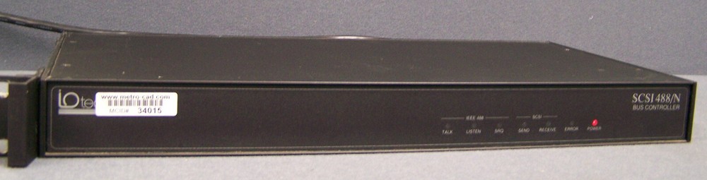 IO TECH  CONTROLLER SCSI 488/N BUS CONTROLLER IEEE 488 SN 055222