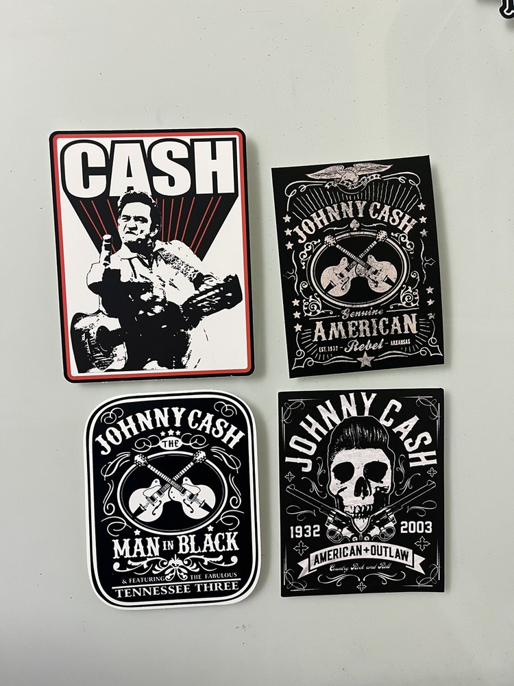 Johnny Cash Sticker Pack