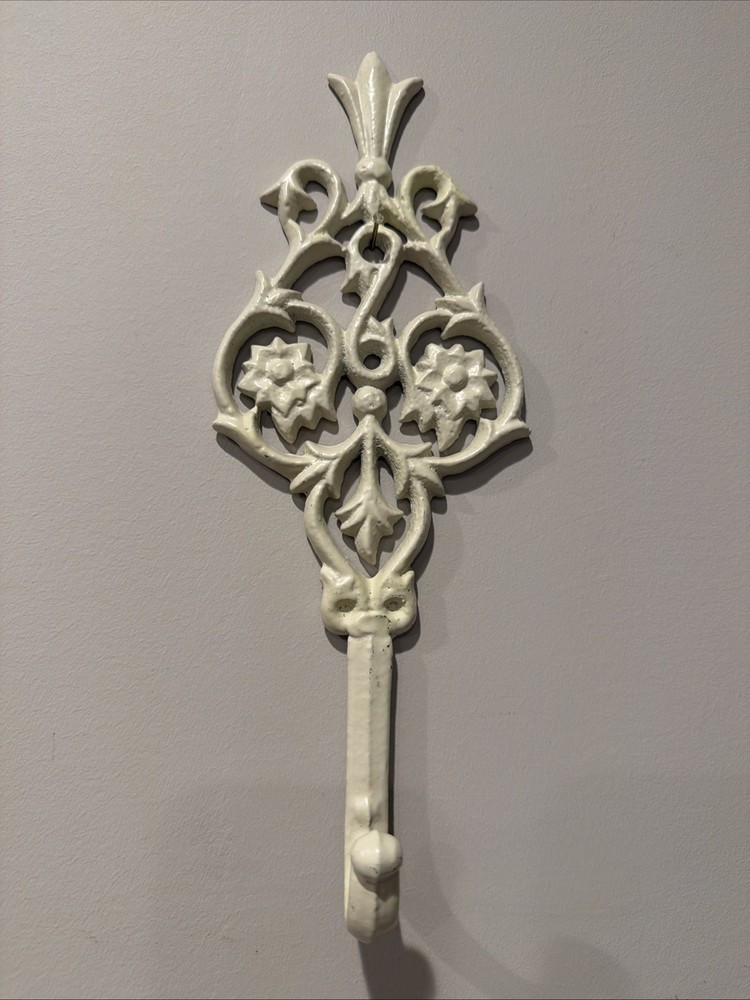 vintage cast iron wall hook