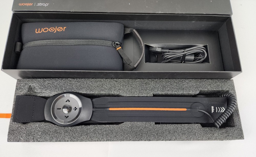 Woojer STRAP - Original 2017 Launch Model, Black, Haptic Vibration
