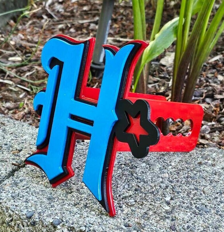 Houston Texans "H" Custom Hitch Cover