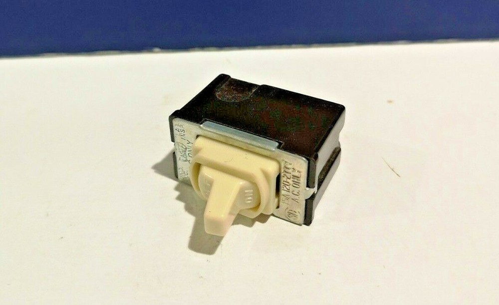 EAGLE Ivory Single Gang Interchangeable DESPARD Quiet Toggle Switch NEW 1101E