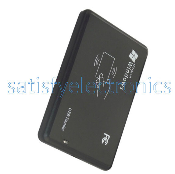 125Khz USB RFID Contactless Proximity Sensor Smart ID Card Reader EM4100
