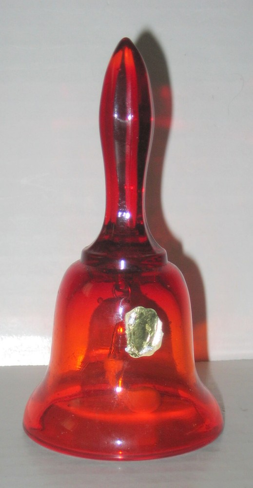 Vintage Westmoreland Ruby Red Bell