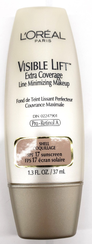 NEW L'Oréal Visible Lift Extra Coverage Line Minimizing Makeup SHELL