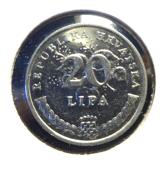 Croatia Text 1993 20 Lipa 👀