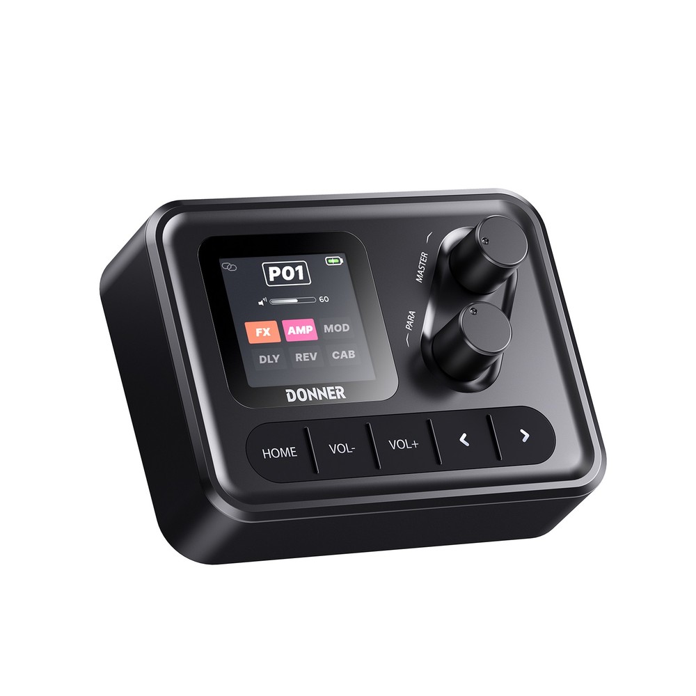 Donner Pocket AMP Digital Electric Guitar Effects Processor Multi-Effect Pedal