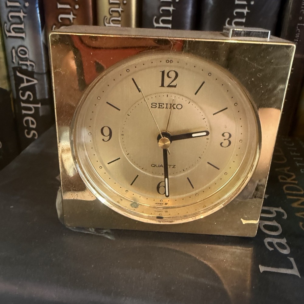 Seiko Table Clock Watch Qej 150g