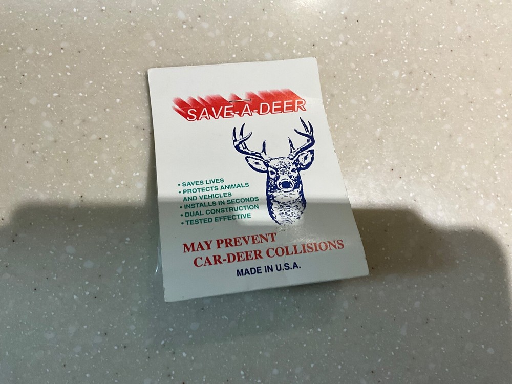 Deer vehicle protection device whistle