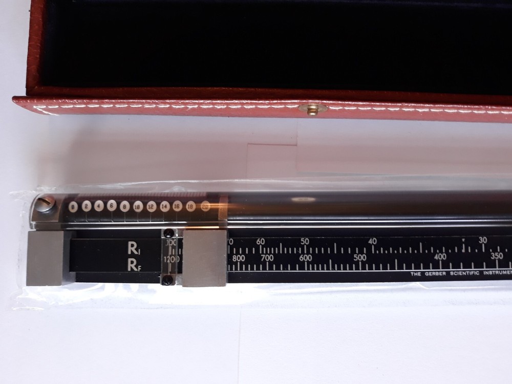 Gerber Scientific Instrument Co. Variable Scale, TP007200B