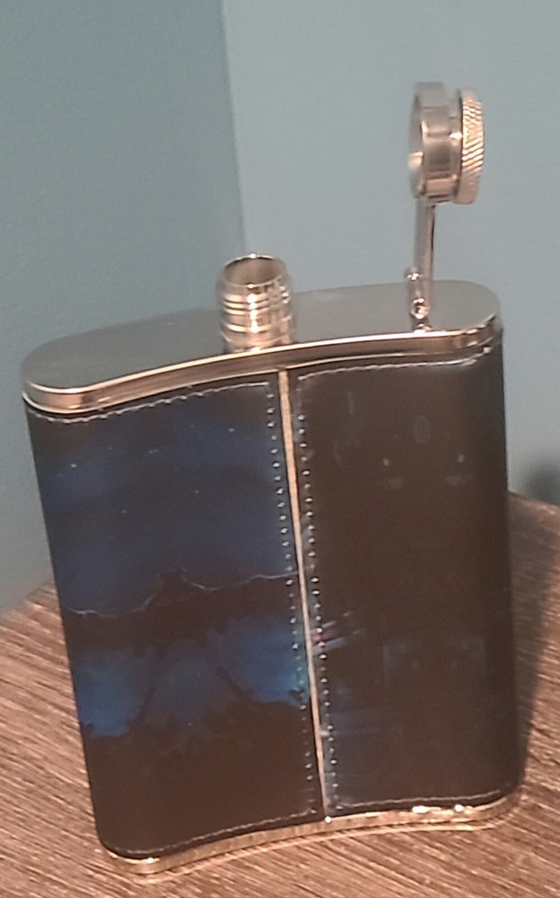 Iron Maiden: Final Frontier 8 oz flask custom made NEW