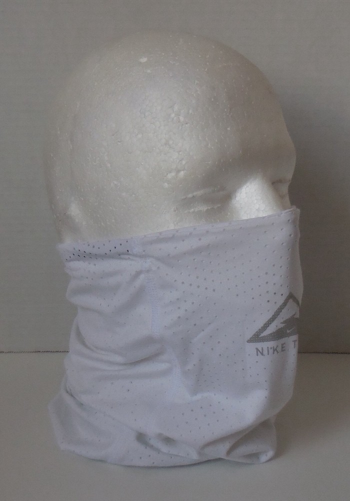 Nike Dri-Fit Trail Wrap Neck Face White/Silver