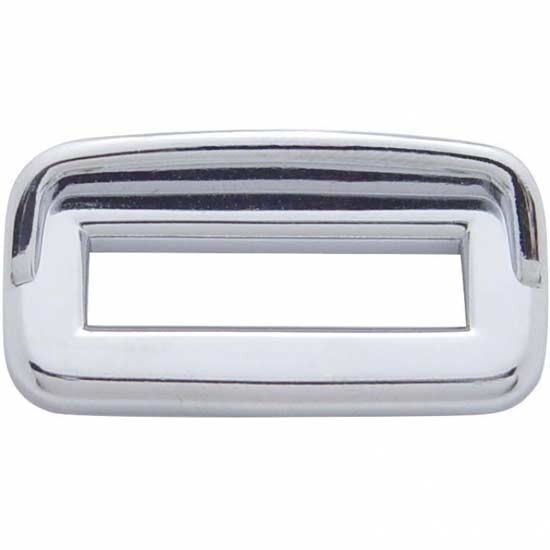 Chrome Switch Trim W/ Visor For Peterbilt - 6 Pack