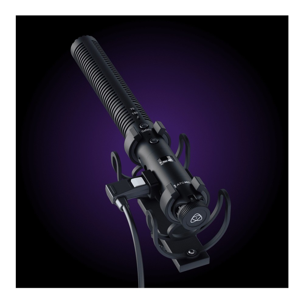 Atomos StudioSonic Supercardioid Shotgun Microphone VLOG PRO Audio (Black)