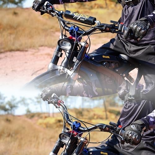 Handlebars for Surron Mid Riser,31.8mm Thickened Dirt Without Foam Pad Black