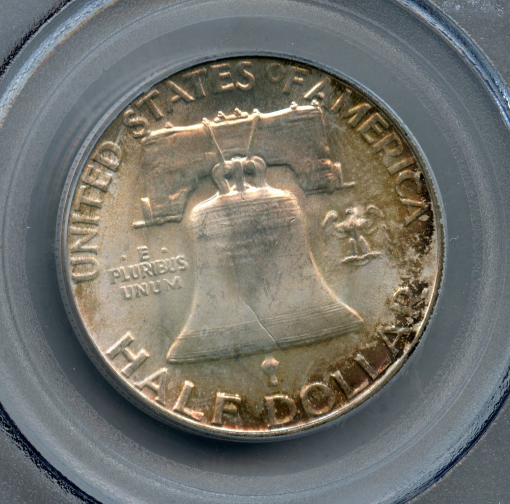 1956 Franklin Silver Half Dollar PCGS MS 65