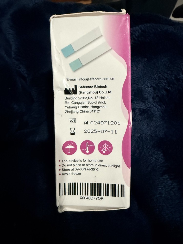FIRSTVIEW One Step Breast Milk Alcohol Test Strips, 2-min Quick & Accurate 30 Pk