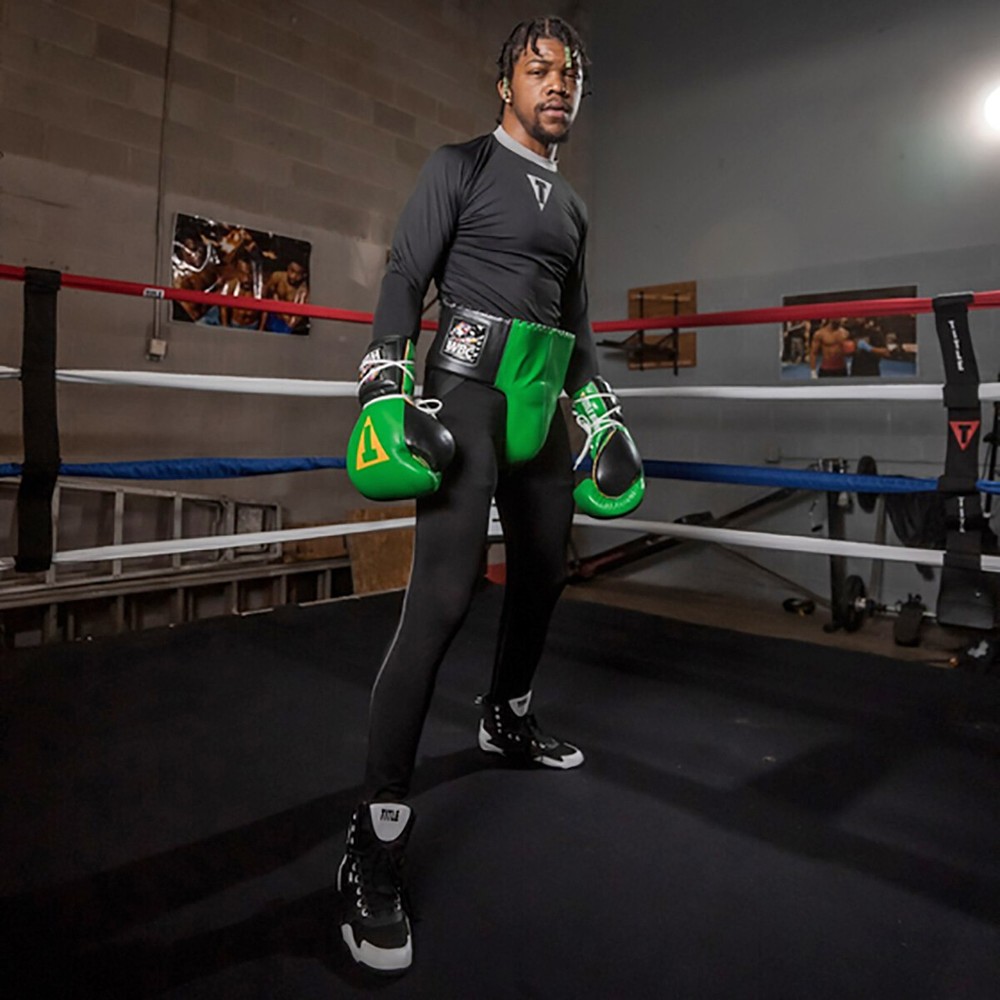 Title Boxing WBC Groin Protector - Large - Green/Black
