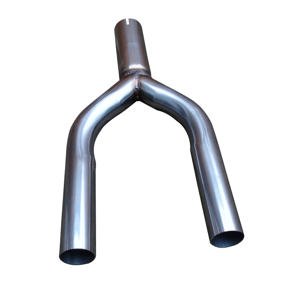 GOLF MK5 EXHAUST B/ BOX Y PIPE FOR R32 BUMPER CONVERSION 1.9 2.0