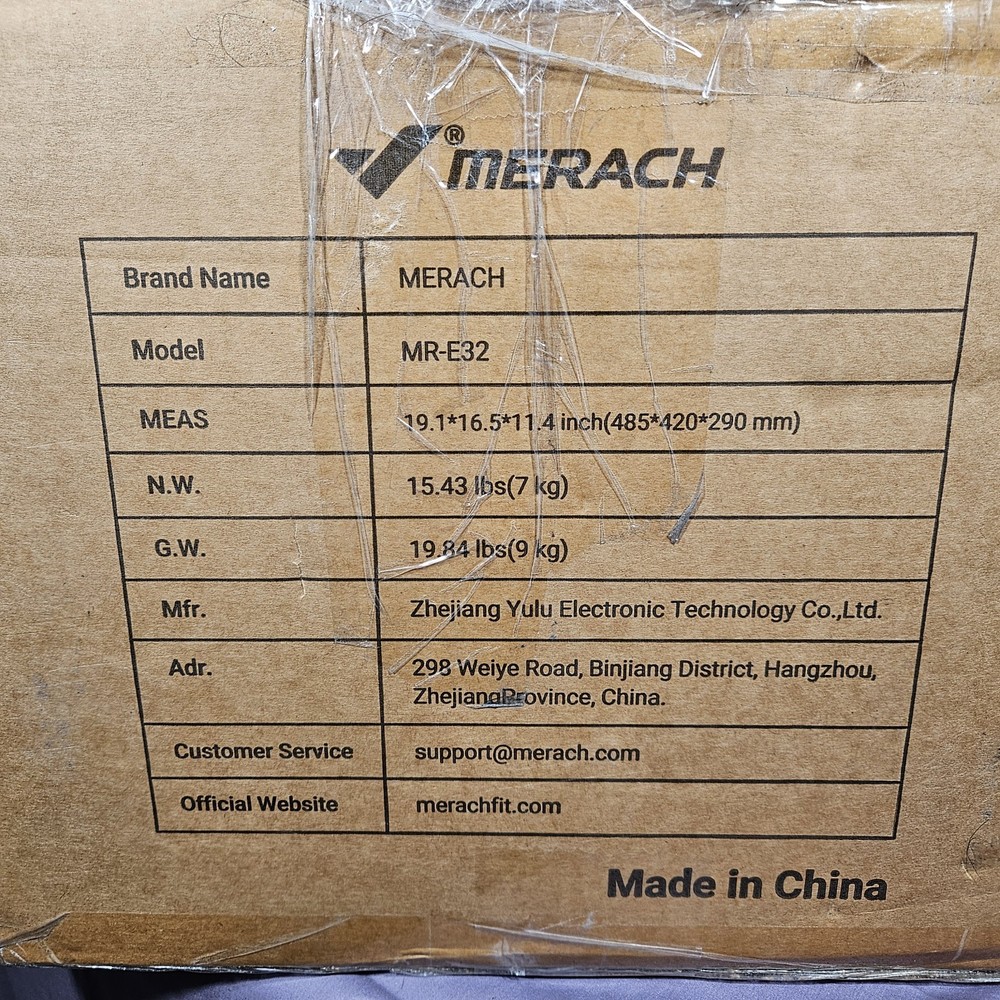 Merach MR-E32B1 Under Desk Electric Elliptical Machine For Home Work