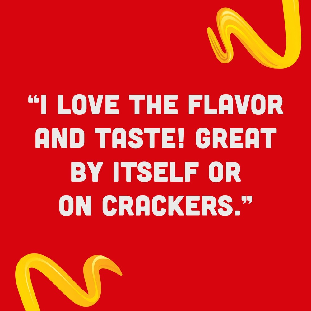 (3 pack) EASY CHEESE Cheddar Cheese Snack, 8 oz