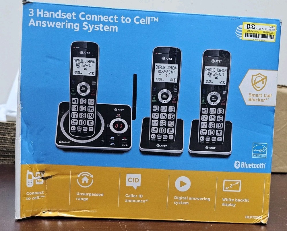AT&T DLP72412 4-Handset Answering System