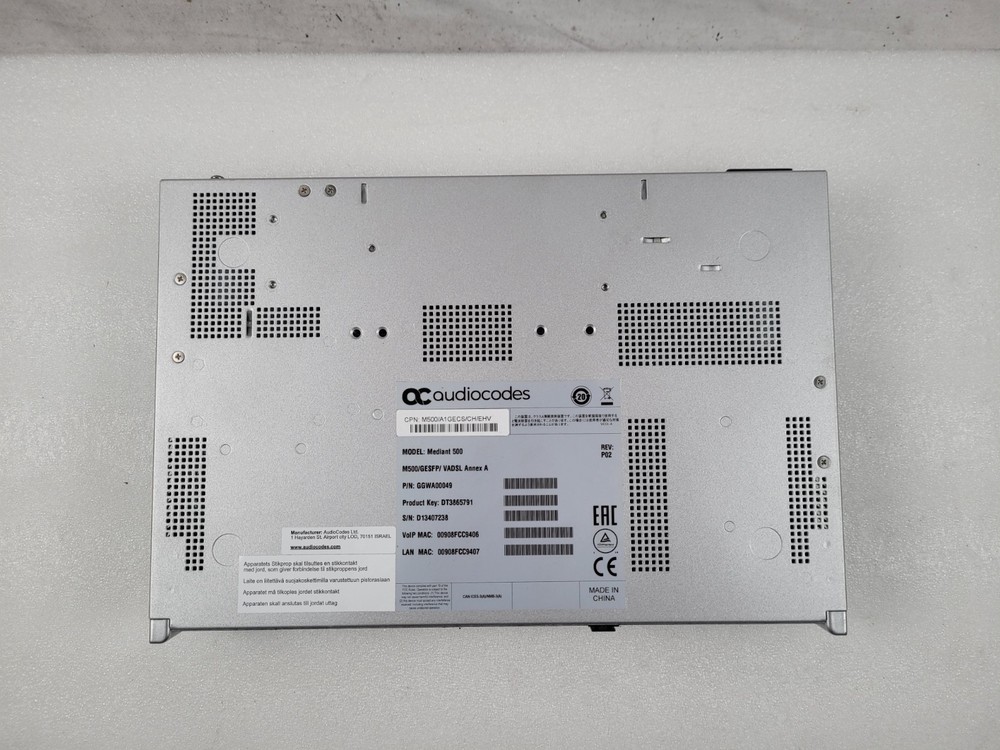 Audiocodes Mediant 500 MSBR Multi-Service Business Router
