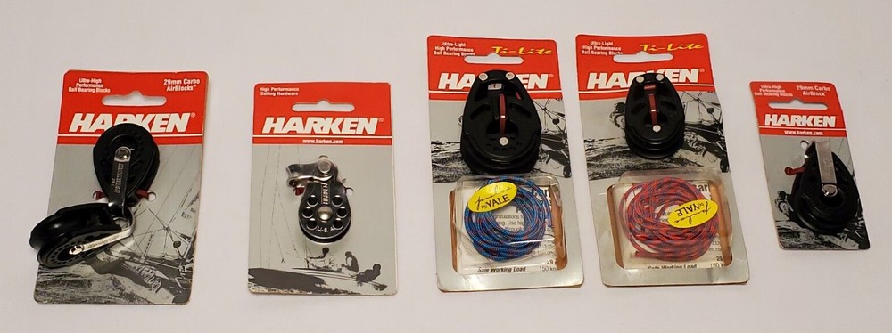Harken Sailing Hardware * CHOOSE * Micro Block 16mm 29mm Single Double Triple