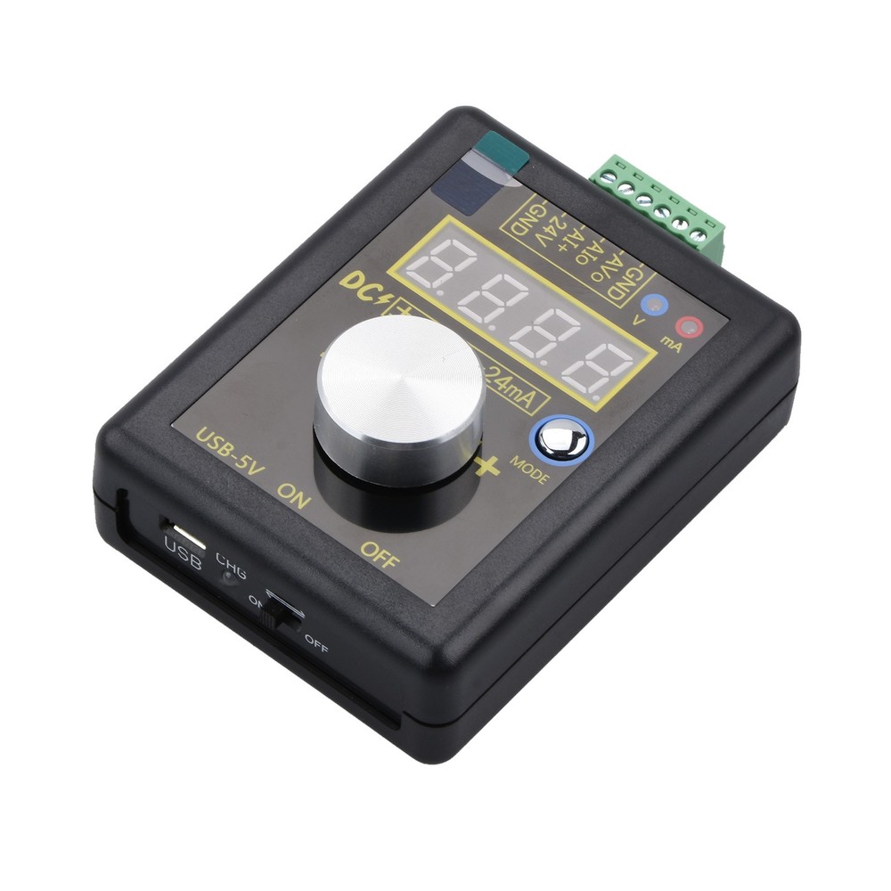 1Pc DC 0~10V 0~24mA Adjustable Current Voltage Analog Simulator Signal Generator