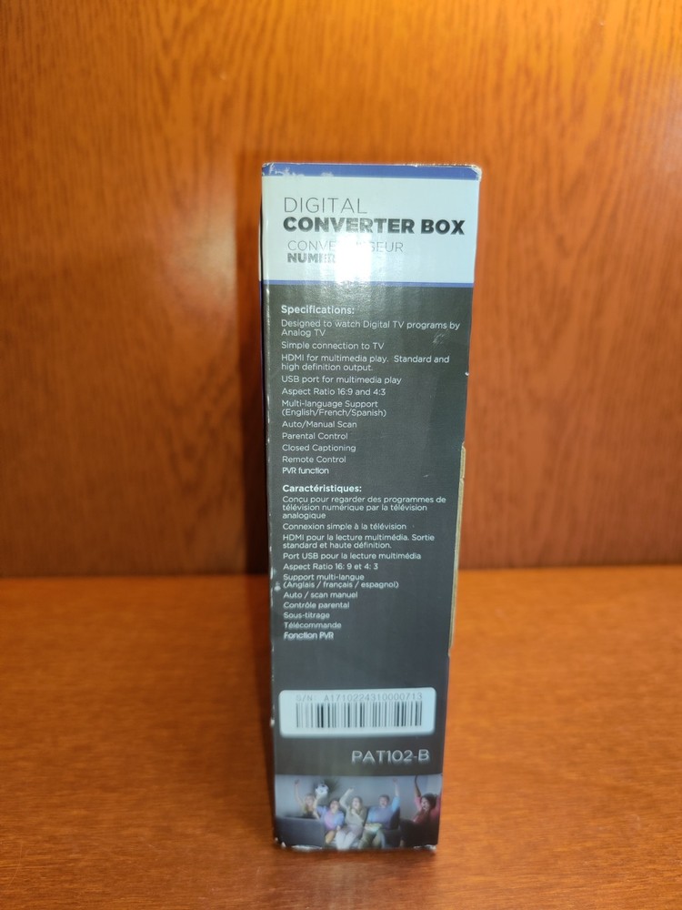 Proscan Digital Converter Box