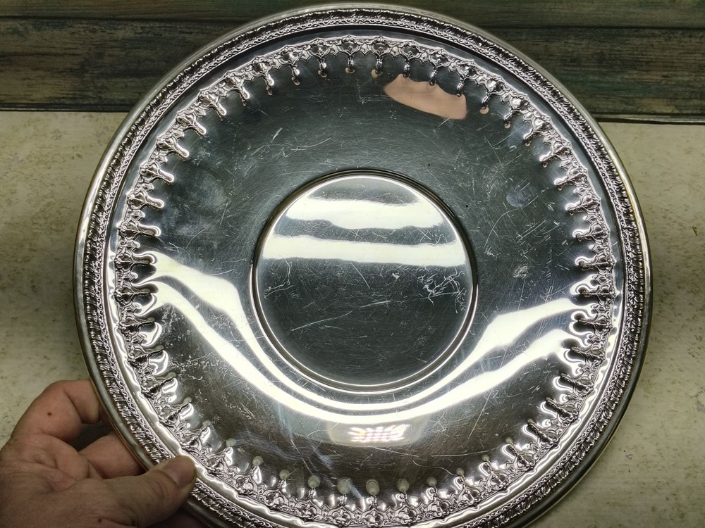 Vintage 10” Reed & Barton Silver Bowl #1202