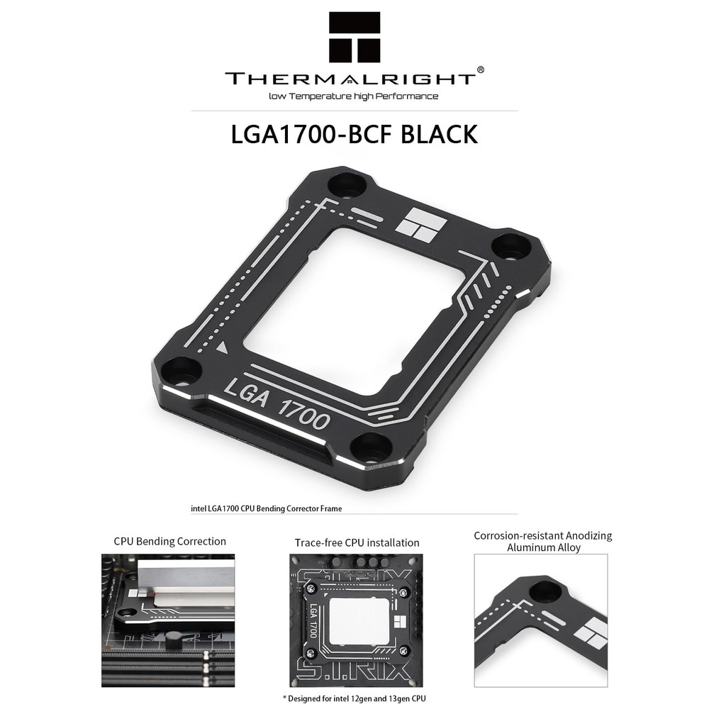 Thermalright LGA1700-BCF Black 12/13/14 Generation Intel BCF