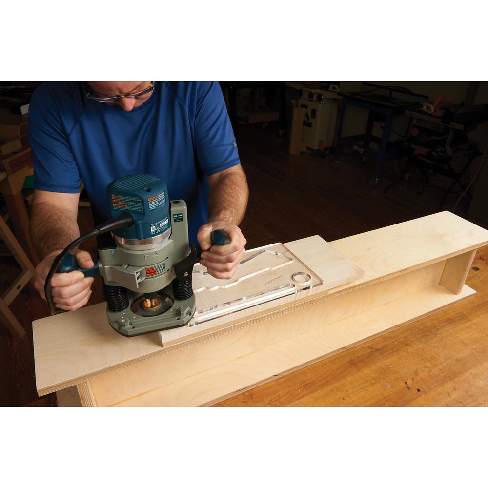 WOODRIVER Cleaver Cutting Board Router Template