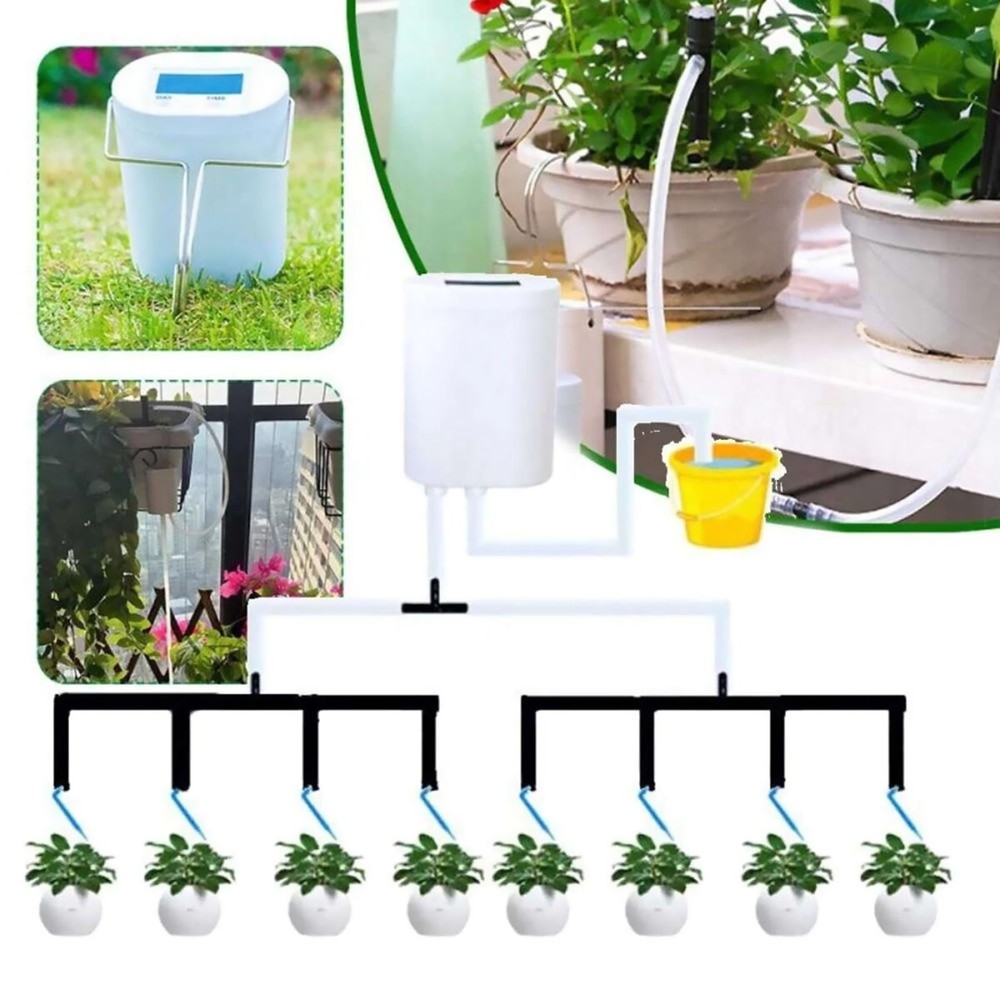 Auto Watering Device for Pots with Interval Timer 1-9 Days and Duration Setting