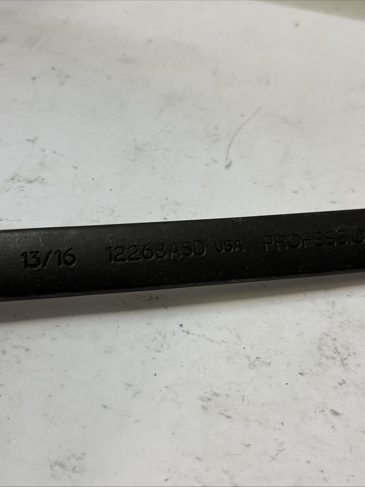 Proto 13/16" Combination Wrench: 1226BASD