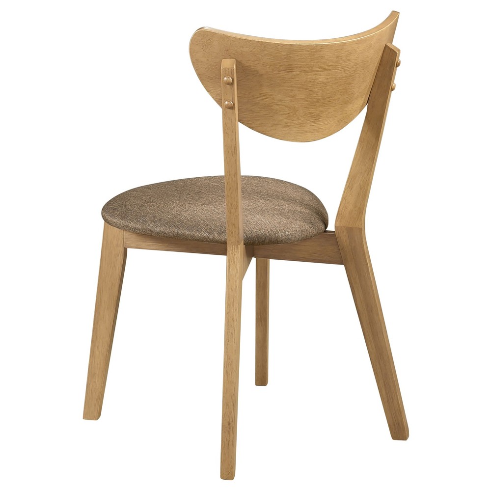 Carson Light Walnut Wood Dining Side Chair