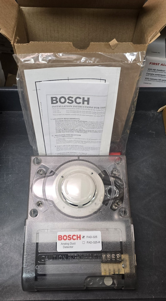 BOSCH FAD-325 ANALOG DUCT DETECTOR