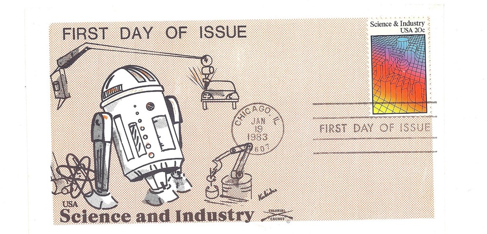 2031 Science & Industry, Colonial, FDC