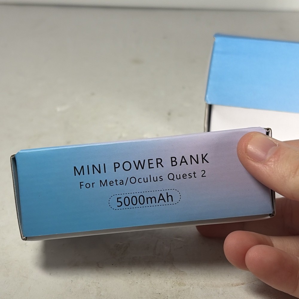 Bioherm Meta Quest 2 5000mAh Battery Pack x2 New Open Box