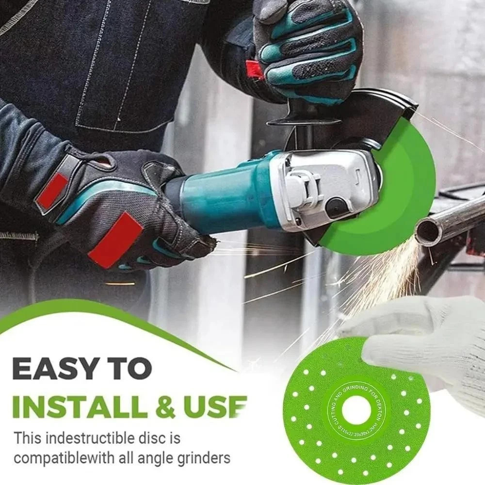 3PCS Rock Plate Flat Grinding Blade Tile Chamfering Cutting Sanding Blade Tool.